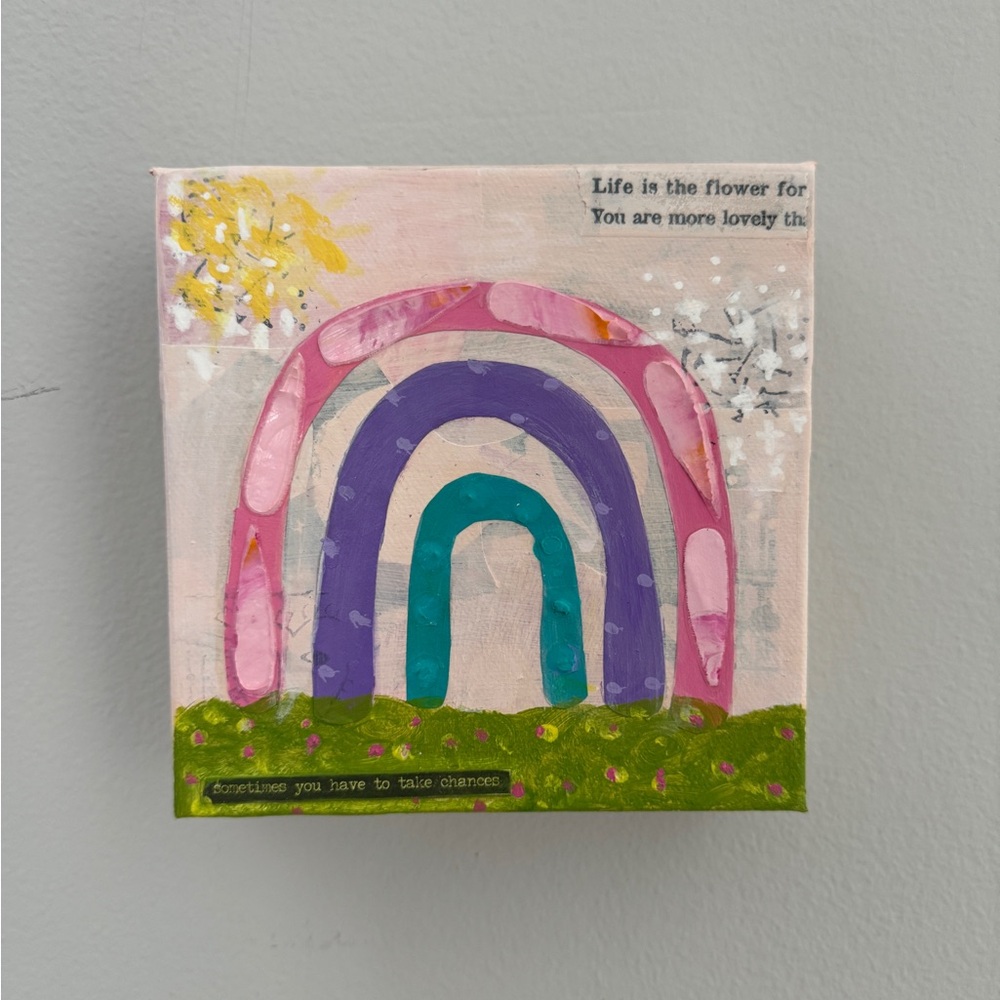 Mixed original mixed media artwork